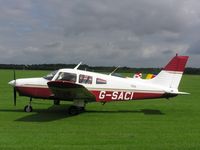 G-SACI @ EGBK - PA-28 visiting Sywell - by Simon Palmer