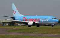 G-THOK @ EGHH - Thomsonfly 737 - by Les Rickman