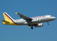 D-AGWF @ LEBL - New A319 for Germanwings, received in JUL/2007. - by Jorge Molina