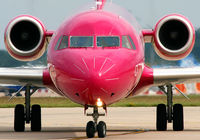 HB-JVE @ EGCC - Face to face with the pink and slender thing - by Kevin Murphy