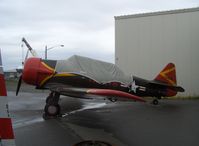 N514FS @ LHD - 1945 Canadian Car & Foundry HARVARD MK IV, P&W R-1340 600 Hp, Experimental class, at Alaska Aviation Heritage Museum - by Doug Robertson