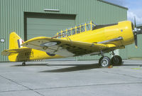 HB-RCP @ ETME - Surprise visit of this Swiss Harvard to the German Navy open house. It is still in its original colors when its flew as FS728 with the RAF. - by Joop de Groot