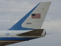 92-9000 @ CNW - Air Force One at it's Texas base - by Zane Adams