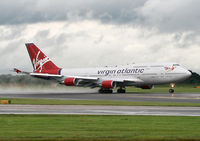 G-VXLG @ EGCC - Wet take off for Virgin - by Kevin Murphy