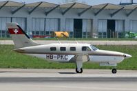 HB-PKC @ LFSB - departing intersection HOLTEL - by eap_spotter