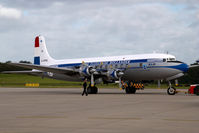 G-APSA @ EDDH - Air Atlantic DC6 in KLM colors - by Yakfreak - VAP