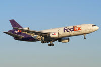 N370FE @ YYZ - Short final for RWY23. - by topgun3