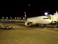 N733UW @ DEN - US Airways A319.  Pittsburgh Steelers livery. - by Francisco Undiks