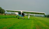 G-MWJZ - Taken at Lotmead Farm Nr Swindon - by Owner 1991/2, Miles Dugmore