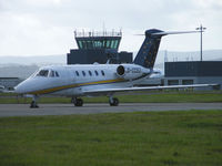 D-CCEU @ EGPF - Cessna 650/Area J/Glasgow - by Ian Woodcock