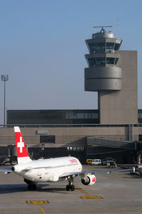 HB-IPY @ LSZH - with ZRH's Tower in the background - by Wolfgang Kronfuss