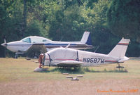 N8587W @ 4W7 - Down for the count - by J.B. Barbour
