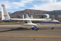 N242LE @ SZP - 1990 Merrill Eidson homebuilt LongEZ N242LE taxiing to parking. - by Dean Heald