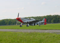G-CDHI @ QFB - North American P-51D Mustang - by J. Thoma