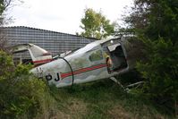 EI-BPJ @ EIAB - EI-BPJ Cessna 182 ends its days at Abbeyshrule - by Pete Hughes