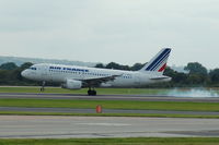 F-GRXD @ EGCC - Air France - Landing - by David Burrell