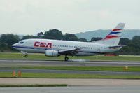 OK-CGK @ EGCC - CSA Czech Airlines - Landing - by David Burrell