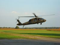88-26078 @ O74 - Ohio National Guard UH-60 Blackhawk landing at Mount Victory, OH - by Bob Simmermon