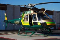 N961SD @ LGB - Los Angeles County Sheriff's Department 2001 Eurocopter AS350B2 N961SD at the helipad. - by Dean Heald