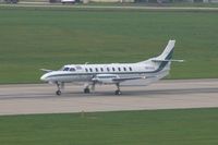 N850LS @ CID - Departing runway 13