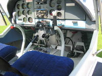 OK-DOJ @ LKFR - Clean cockpit of the Zlin 43 - by Dan Dulava