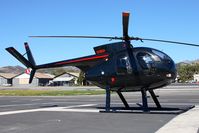 N9118F @ SZP - 1972 Hughes 369HS N9118F parked at the helipad at Santa Paula. - by Dean Heald