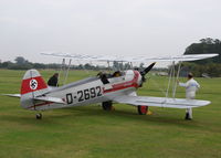 G-STIG @ EGTH - 2. D-2692 at Shuttleworth October Air Display - by Eric.Fishwick