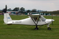 G-ROZZ @ EGBL - G-ROZZ taxying for take-off at Long Marston - by Henk van Capelle