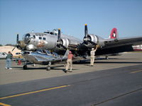 N904B @ CON - N904B with EAA B17 Aluminum Overcast - by Michael Digangi