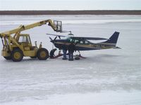 N735LS @ Z59 - Spring removal of skis - by Martin Prince, Jr