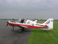 G-CDVV @ EGBT - Bulldog visiting Turweston from Wellesbourne - by Simon Palmer