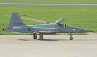 J-3038 @ LOWG - Austrian Air Forces F5 - by Dieter Klammer