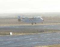 N1906 @ PABE - Arctic Circle Air take off Runway 18 on a misty morning - by Martin Prince, Jr