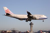 B-18215 @ LAX - China Airlines B-18215 on short-final to RWY 24R. - by Dean Heald