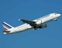 F-GJVW @ LEBL - Air France taking off RWY 07R. - by Jorge Molina