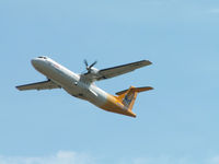 G-BWDA @ EGSS - ATR72-202/Aurigny/Stansted 2006 - by Ian Woodcock