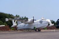 135533 @ NPA - P5M-2/SP-5B at the National Museum of Naval Aviation, taken from a fast-moving bus - by Glenn E. Chatfield