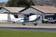 N51989 @ SZP - 2002 Cessna 172S Skyhawk SP N51989 departing RWY 4 during strong Santa Ana winds. - by Dean Heald