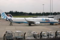 G-FBEE @ EGBB - FlyBE EMBRAER 190 at Birmingham airport - by Henk van Capelle