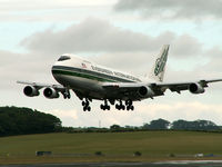 N486EV @ EGPK - Boeing 747-212B/Evergreen/Prestwick - by Ian Woodcock