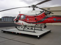 N350LG @ KABQ - UNM Hospital LIFEGUARD Helicopter - by Nick Pearson