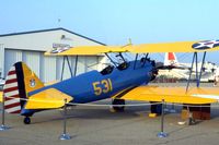 42-17800 @ DAY - PT-13D belonging to the Air Force Museum.  On display at the Dayton International Air Show