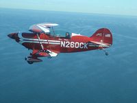 N260CK - Over Lake Erie - by Mike Toman