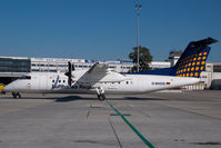 D-BHOQ @ VIE - Augsburg Airways Dash 8-300 - by Yakfreak - VAP