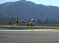 N58651 @ SZP - 1941 Ryan Aeronautical ST-3KR as PT-22, Kinner R5 160 Hp radial, takeoff Rwy 22 - by Doug Robertson
