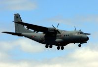 T19B-06 @ GCRR - Casa 235 on approach to Lanzarote - by Terry Fletcher