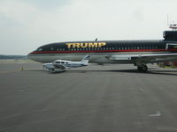 N244BM @ LGA - Landed at Laguardia. They parked me next to The Donald's plane. - by Mattkoppel