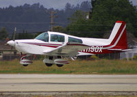 N1190X @ WVI - About to land on rwy 20. - by Philippe Bleus