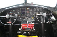N5017N @ ORL - cockpit of B-17