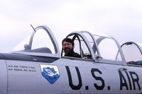 N790RH @ DPA - Me in the cockpit of T-34A 55-0233 after the ride